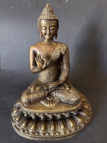 Buddha alt bronze - alt, asia