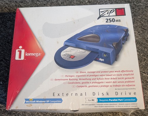 Iomega zip drive - -, ovp