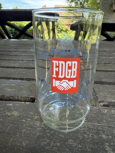 Ddr glas jahre fdgb - glas, 40