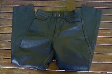 MODEKA Biker Lederhose schwarz