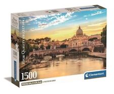 Puzzle Clementoni Compact 1500 Teile Roma Italien + Poster Inklusive