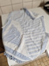  Handtuch -  - -schön Retro Blau  Top