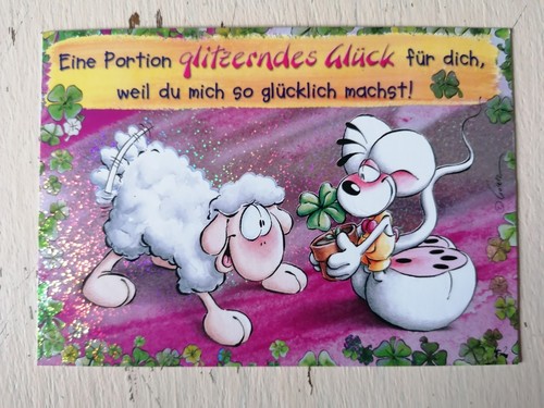 Diddl postkarte effektkarte - postkarte,