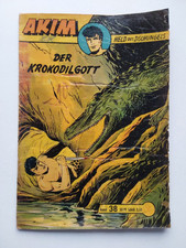 Comics Akim Held des Dschungels Nr. 38 u. 39 Original Lehning Gb 1959 Lesefutter