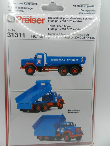 Preiser bausatz 31311 magirus - preiser,