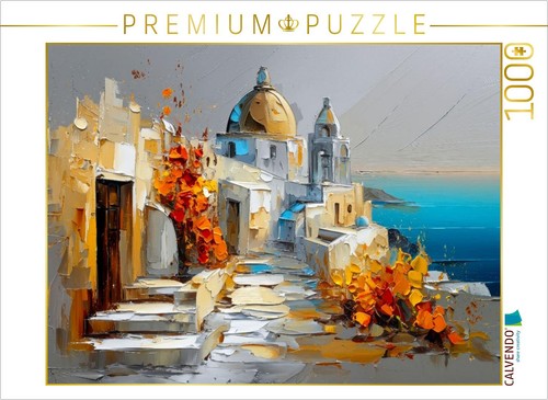 Puzzle calvendo santorin - puzzle,
