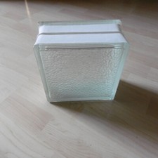 4 Stück Glasbaustein Solaris Modell 1910 Oberlicht Betonglas 19x19x10