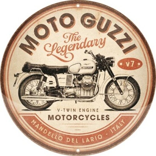 Moto guzzi nostalgie rundes - moto,