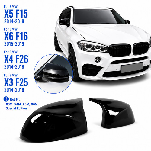 Gloss black wing - black, mirror
