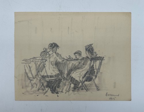 Zeichnung 1915 impressionist - 1915,