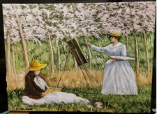 nach Claude Monet - In den