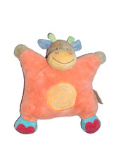 Nattou Kuh Giraffe blau gelb