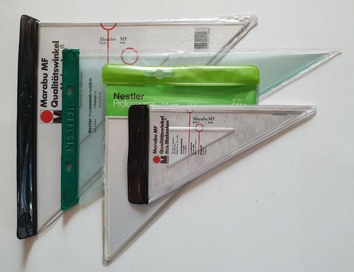 Geodreieck marabu nestler set - geodreieck,