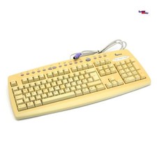 GENIUS KWD-910 VINTAGE RETRO PS/2 KEYBOARD GERMAN QWERTZ DEUTSCH WINDOWS 98