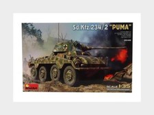 1:35 MINIART Tank Sd.Kfz. 234/2 Puma Tank Military 1945 Kit MA35419 Modellbau