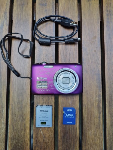 Nikon coolpix s2800 lila - nikon,