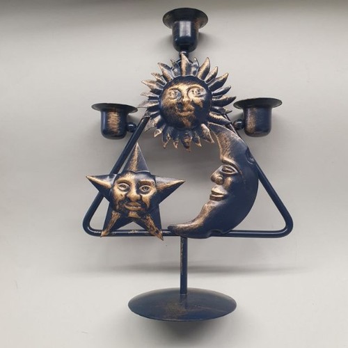 Metallkerzenständer sonne - metallkerzenständer,,