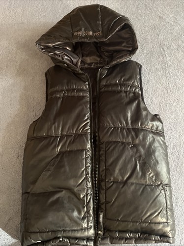 Hugo boss daunenweste schwarz - boss,