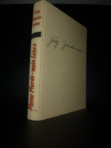 Fritz thiedemann meine - thiedemann, pferde