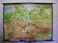 Schulwandkarte Wandkarte map