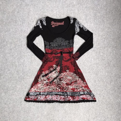 Desigual damen kleid langarm - desigual,