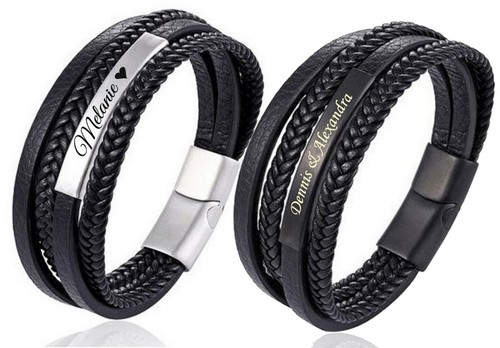 Leder armband mit - armband,