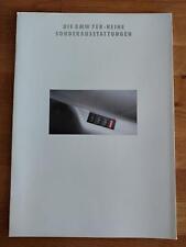 BMW E32 730i - 740i - 750iL Sonderausstattungen - PROSPEKT (2/1992)