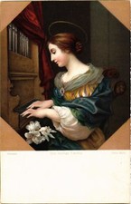 CPA AK STENGEL 29704 Die Heilige Cacilie (744752)