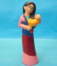 Disney MULAN : VARIANTE Nr. 1 von Mulan im roten Kleid BULLYLAND 1998