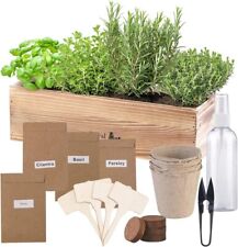 NEU Anzuchtset italienische Kräuter Samen Schere Sprüher für Selberzüchter Mini