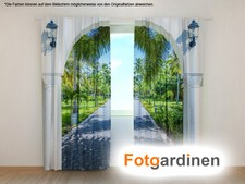 Fotogardinen "Bogen" Vorhang