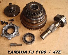 Yamaha FJ 1100 47E Anlasserfreilauf + Welle Anlasser - Freilauf Primärantrieb
