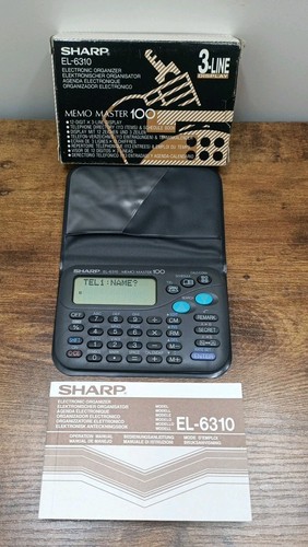 Sharp electronic organizer - sharp,