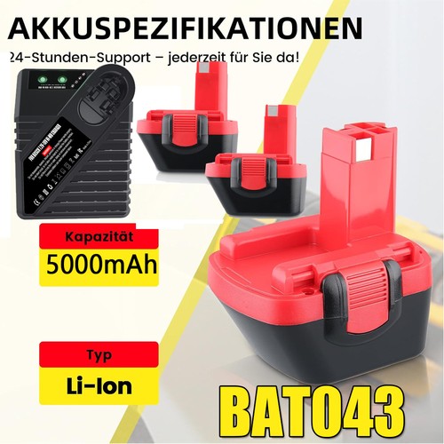 5000mah akku für bosch 12v - 5000mah,