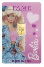 Goldbarren 1 Gramm PAMP Barbie