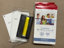 original Canon KP-36IP Toner + Fotopapier 36 Blatt Postkartengröße 100x148 mm
