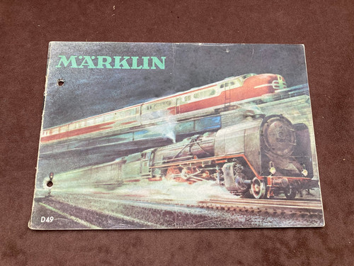Märklin katalog 1949 - 1949, august