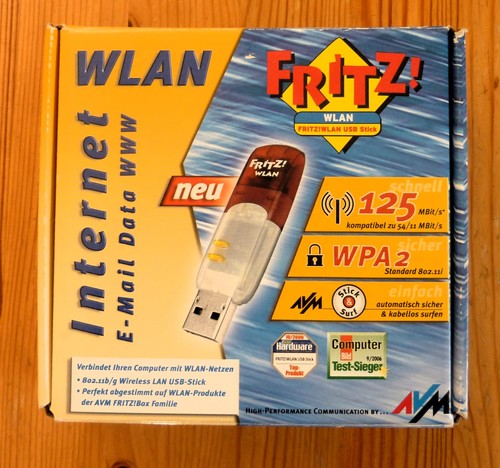 Fritz wlan usb stick wpa2 - usb,
