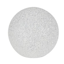 Leuchtkugel led weiß 8cm - weiß,