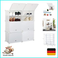 Schuhschrank, Schuhregal, Schuhregal, Schuhaufbewahrung, Kunststoff, faltbar,...