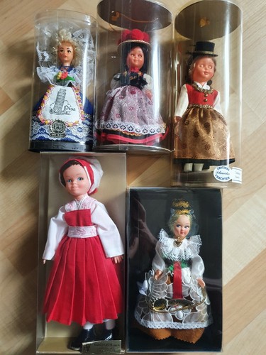 Trachtenpuppen konvolut - 5,