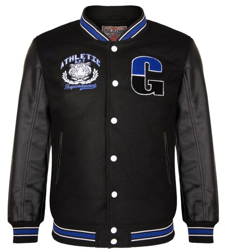 Herren schwarze baseball - baseball, pu