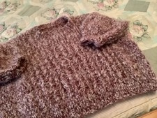 Pullover Größe 46 Handarbeit Und Neu hoher Mohairanteil 