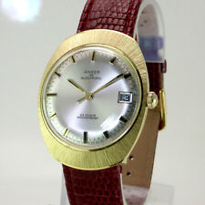 Anker Automatic Datum  Gold Filled  von 1974 New old Stock
