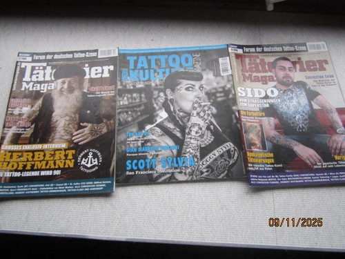 Tätowierer magazin tattoo - tätowierer, magazin,