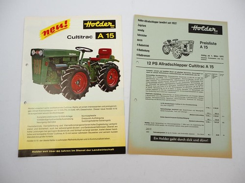 Original prospekt preisliste - original,