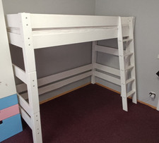 Hochbett, Dolphin "Moby", mit Lattenrost und Matratze