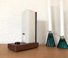 Mid Century Vintage Leuchte Tischleuchte Teak 1 von 2 Tischlampe Lampe