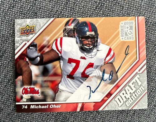 Michael oher rookie 2009 - michael, upper