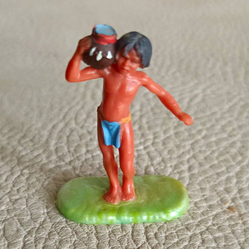 Handbemalte elastolin figur - handbemalte,